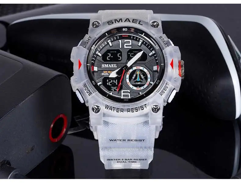 Backlight Waterproof Sport Watch – Men