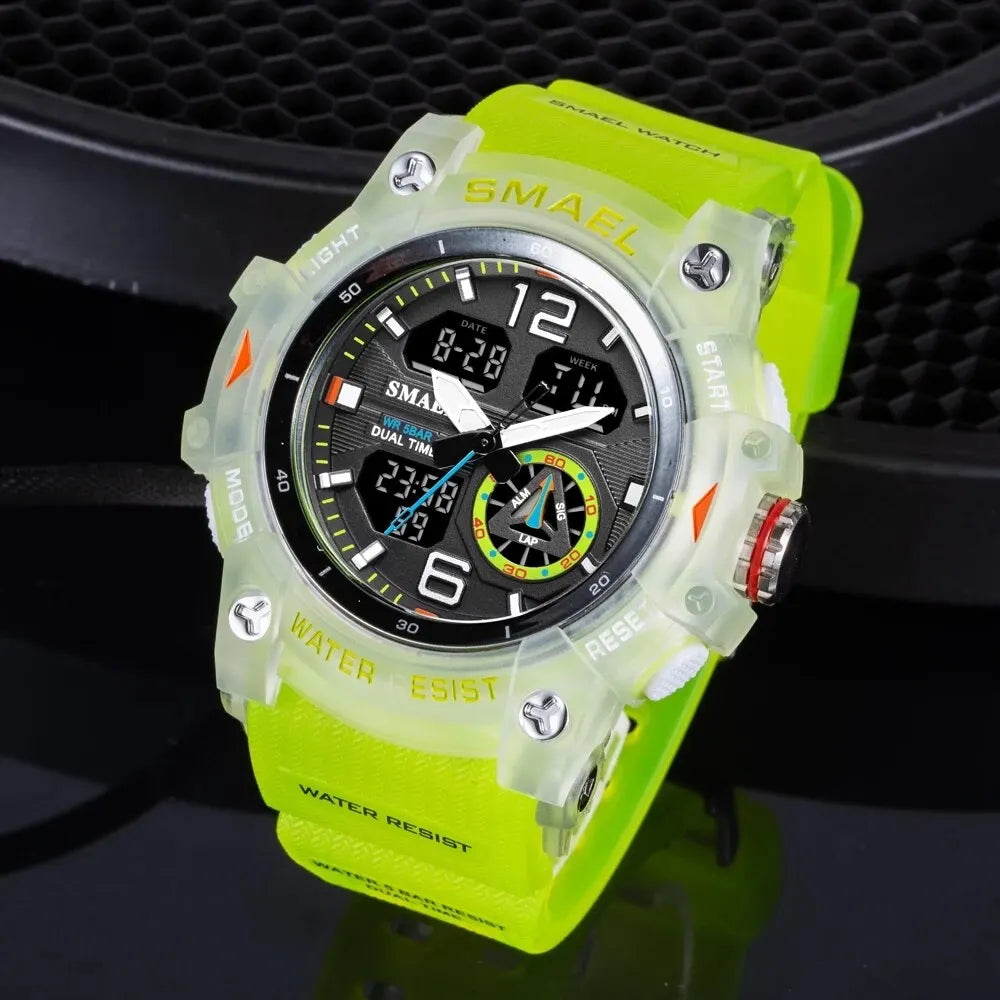 Backlight Waterproof Sport Watch – Men