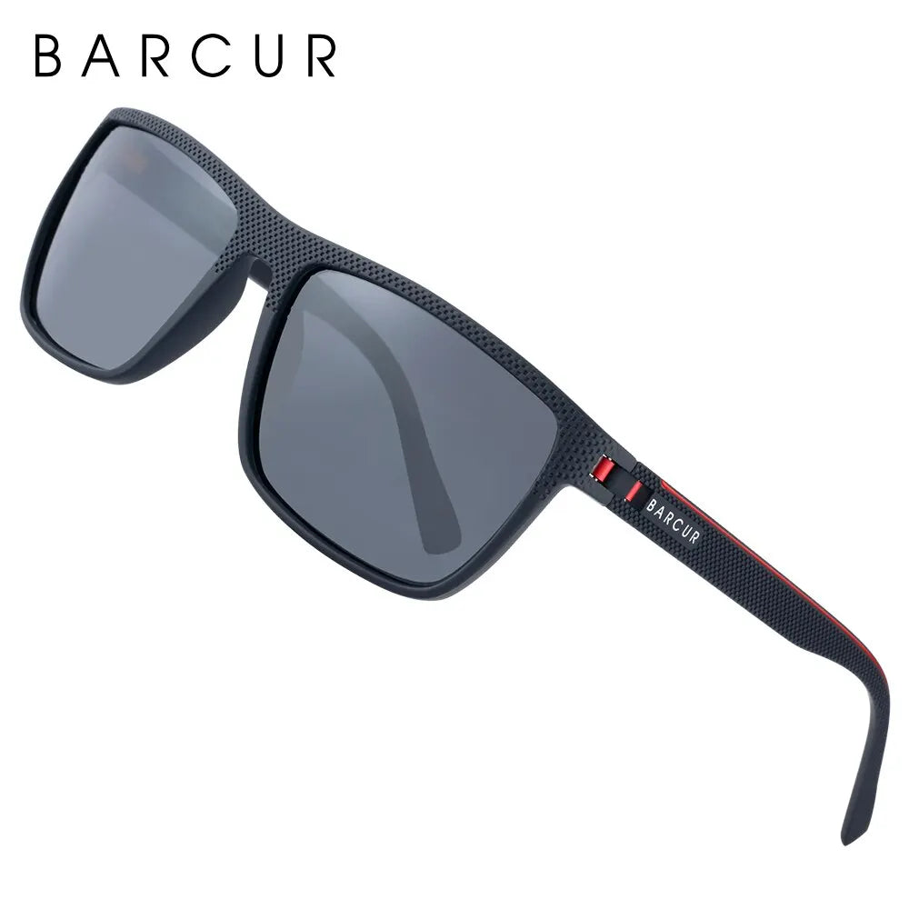 BARCUR TR90 Polarized Sunglasses – UVAB Protection
