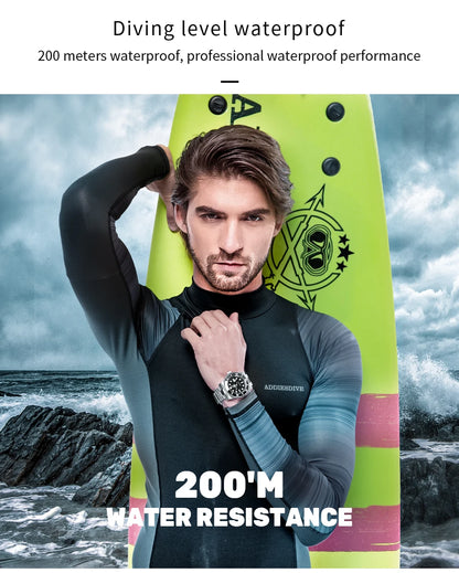 European Style Quartz Watch – Men