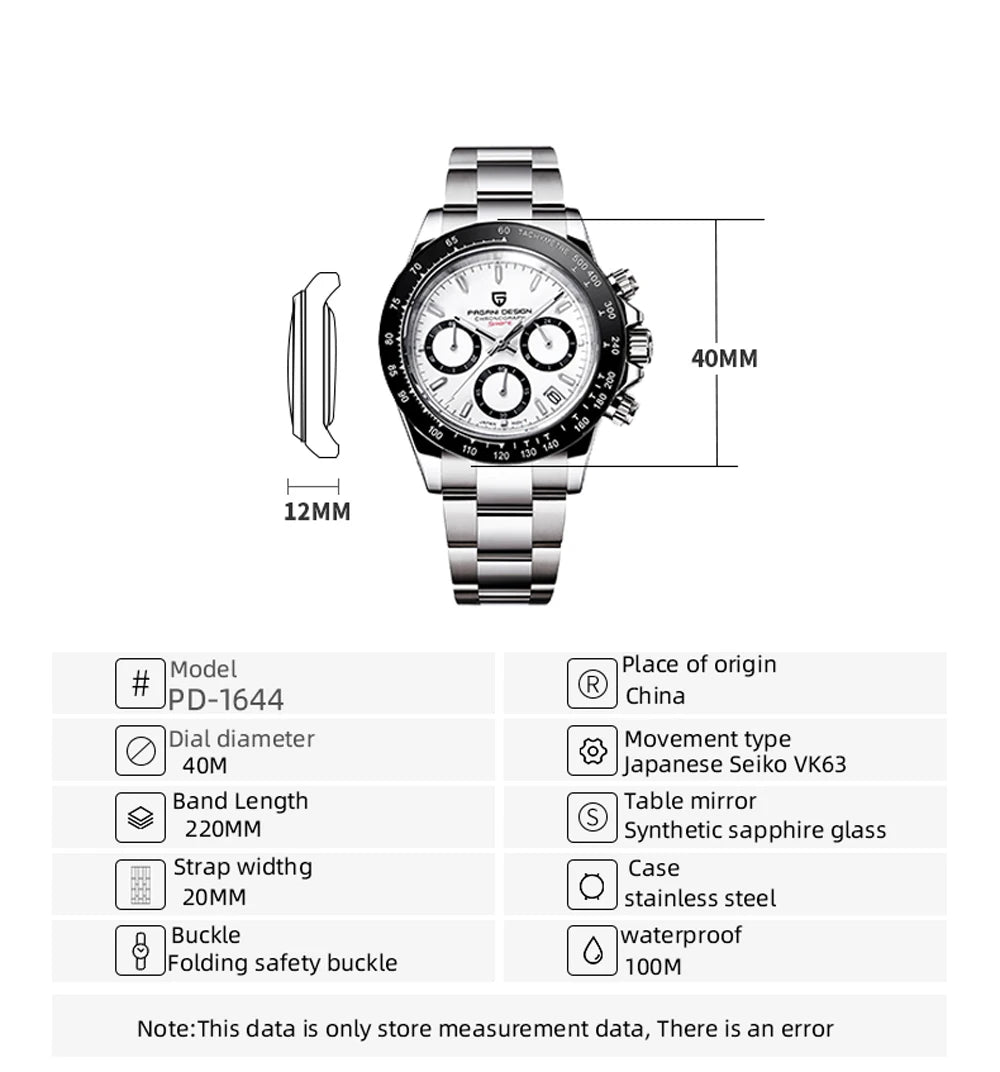 PAGANI DESIGN Luxury Business Watch