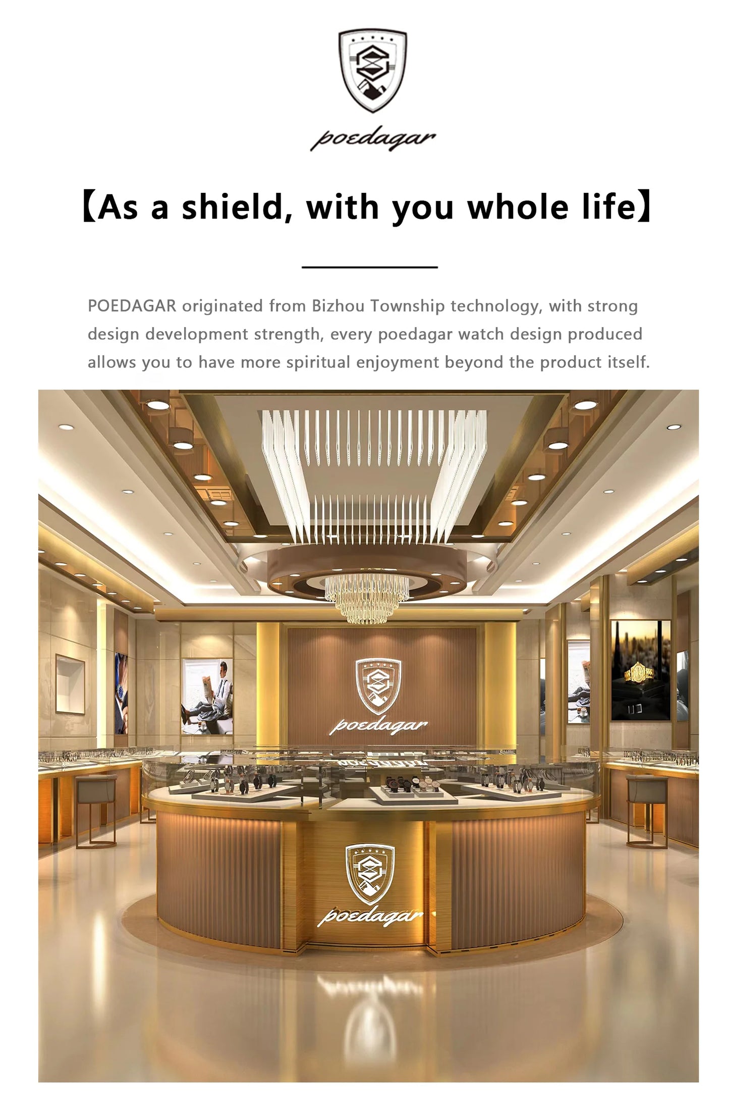 Luxury Stainless Steel Quartz Watch – Men