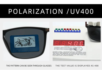 Luxury Polarized Sunglasses – UV400 for Driving & Fishing