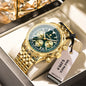 Luxury Stainless Steel Quartz Watch – Men