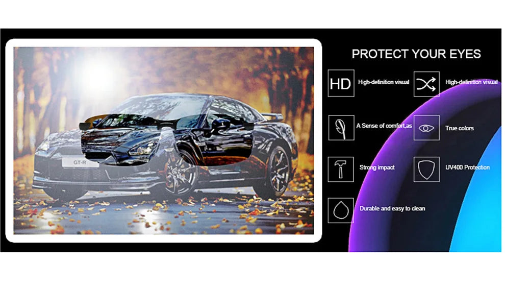 Luxury Polarized Sunglasses – UV400 for Driving & Fishing