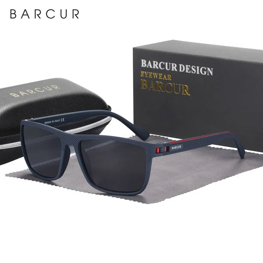 BARCUR TR90 Polarized Sunglasses – UV400 for Men & Women