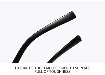 Fashion Rimless Sunglasses – UV400 for Men & Women