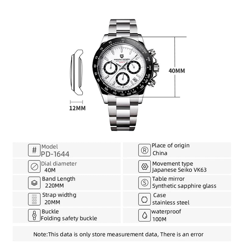 PAGANI DESIGN Luxury Business Watch