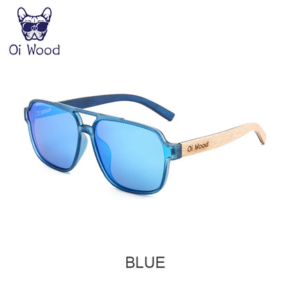 Eco-Friendly Wood Sunglasses for Men – UV Protection