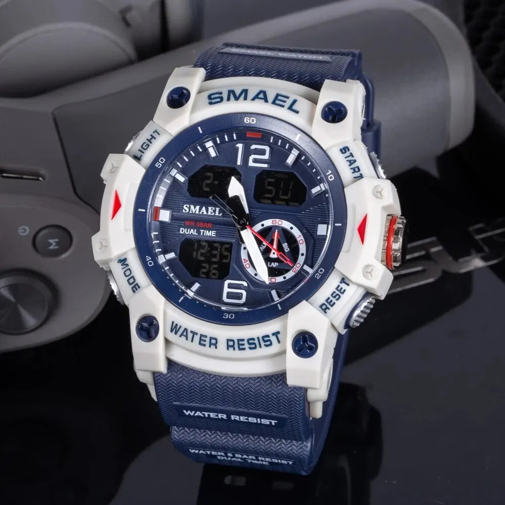 Backlight Waterproof Sport Watch – Men