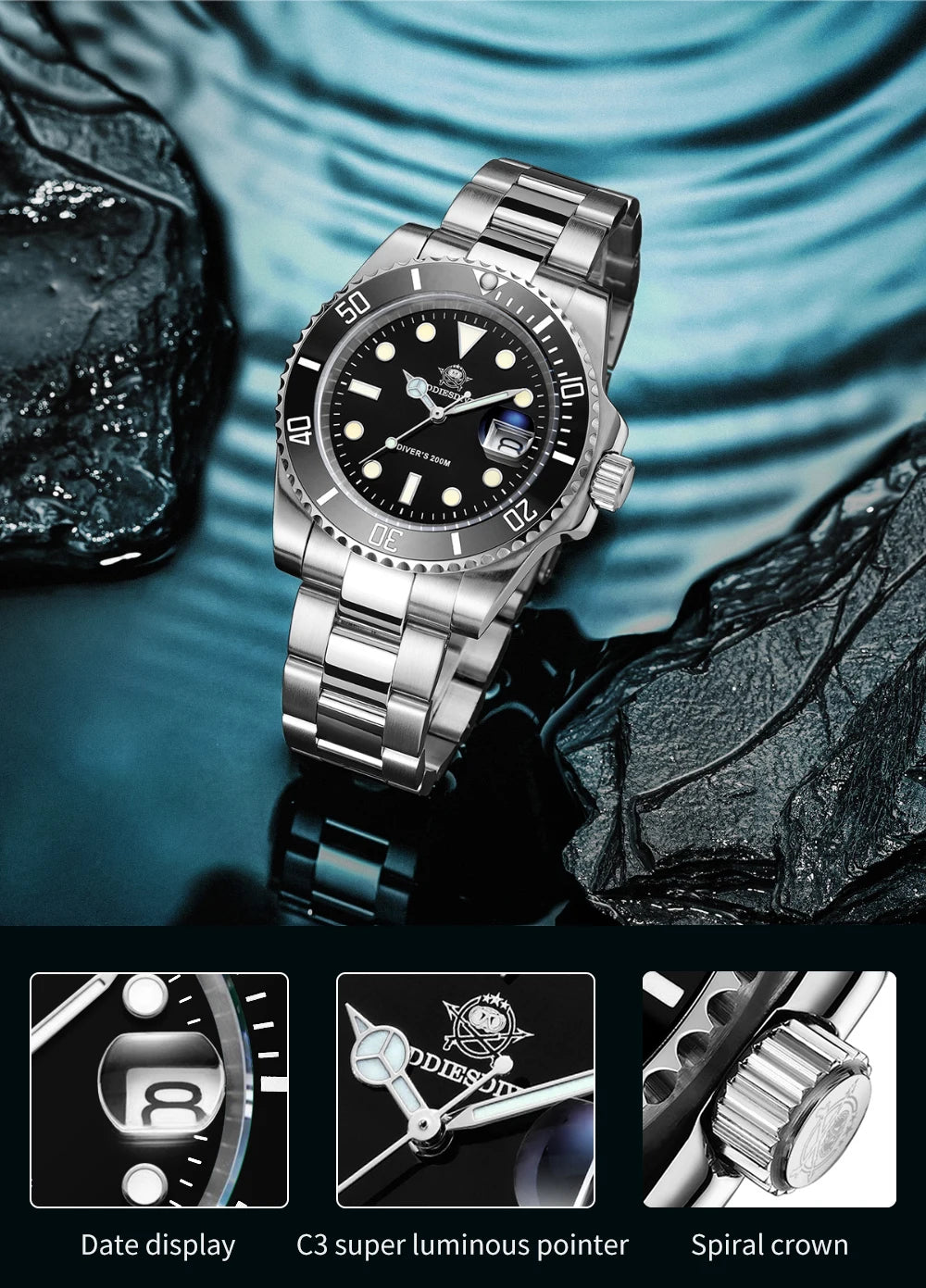 European Style Quartz Watch – Men